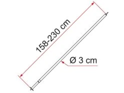 Fiamma Door Pole Staander