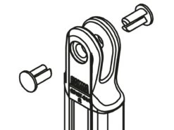 Fiamma Bovenstuk Staander Rechts F45S/F65 -Luifel Winkel 495497 495497 images main fiamma bovenstuk staander rechts f45s f65 ecommerce