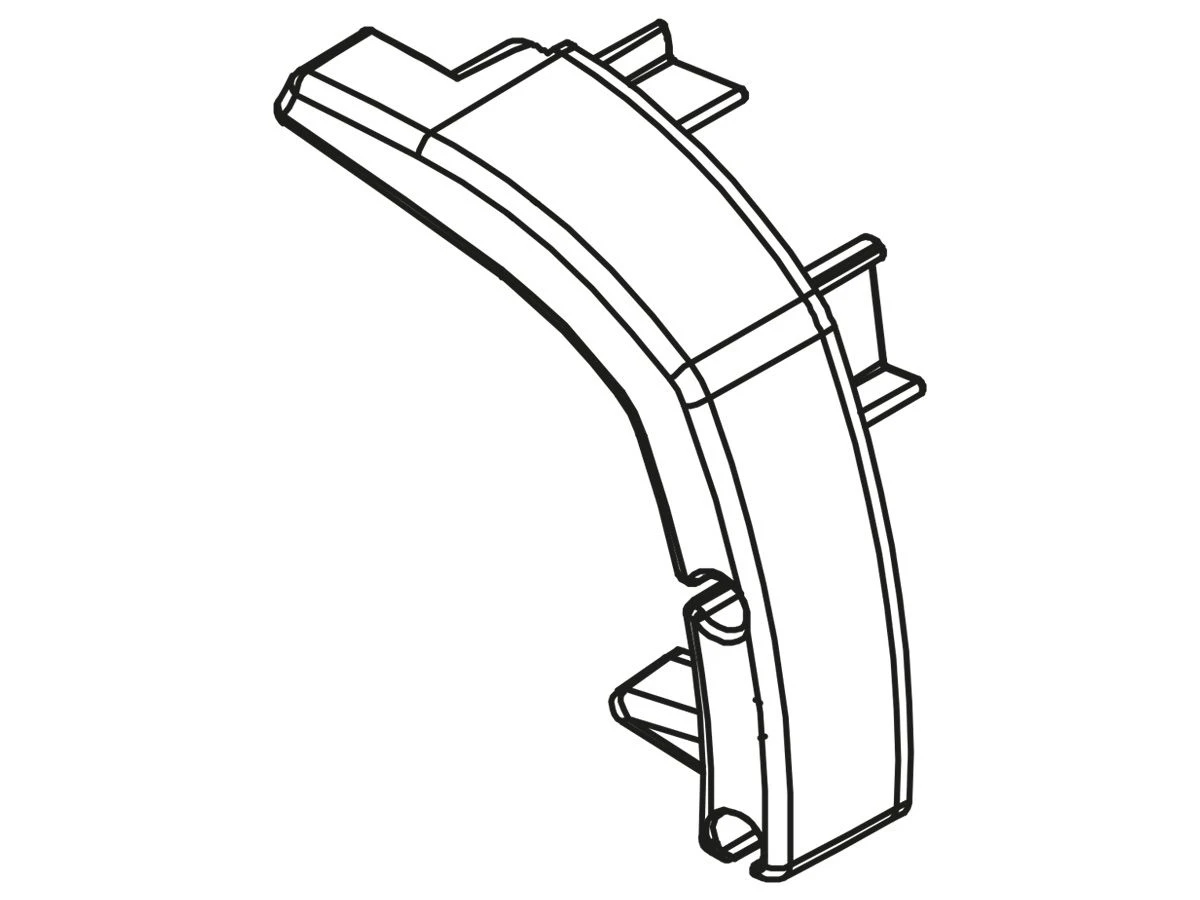 Fiamma Eindkap Voorlijst Links F40 4 Fiamma Eindkap Voorlijst Links F40 - Afbeelding 2