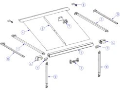 Thule Omnistor 1200 Staander 300-325