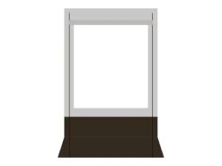 Obelink King Deurpaneel Met Raam 140