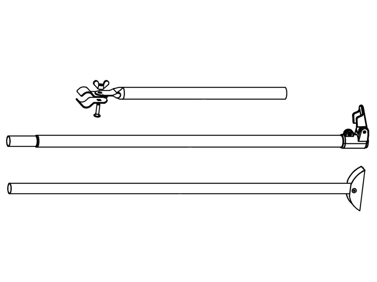 Piper PowerGrip Stormstang Met Klapvoet Staal 25 Mm 3 Piper PowerGrip Stormstang Met Klapvoet Staal 25 Mm