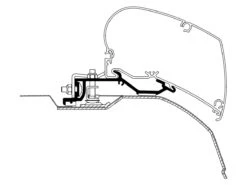 Thule Omnistor 6300 Ducato Antraciet Cassetteluifel -Luifel Winkel 577793 577793 images other thule adapter ducato h2 2006 375 400 cm ecommerce 4