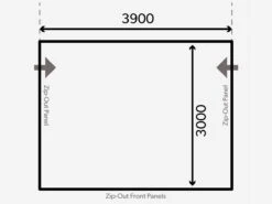 Dometic Grande Air Pro 390 M Voortent -Luifel Winkel 579993 579993 images other kampa dometic plattegrond grande 390 m 2021 ecommerce