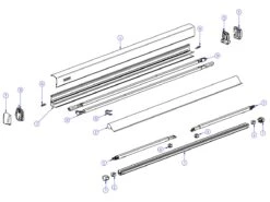 Thule Omnistor Binnenkap Links 3200