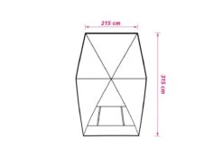 Obelink Elbe Multi Luifel 11 Obelink Elbe Multi Luifel -Luifel Winkel elbe multiluifel floor plan ecommerce