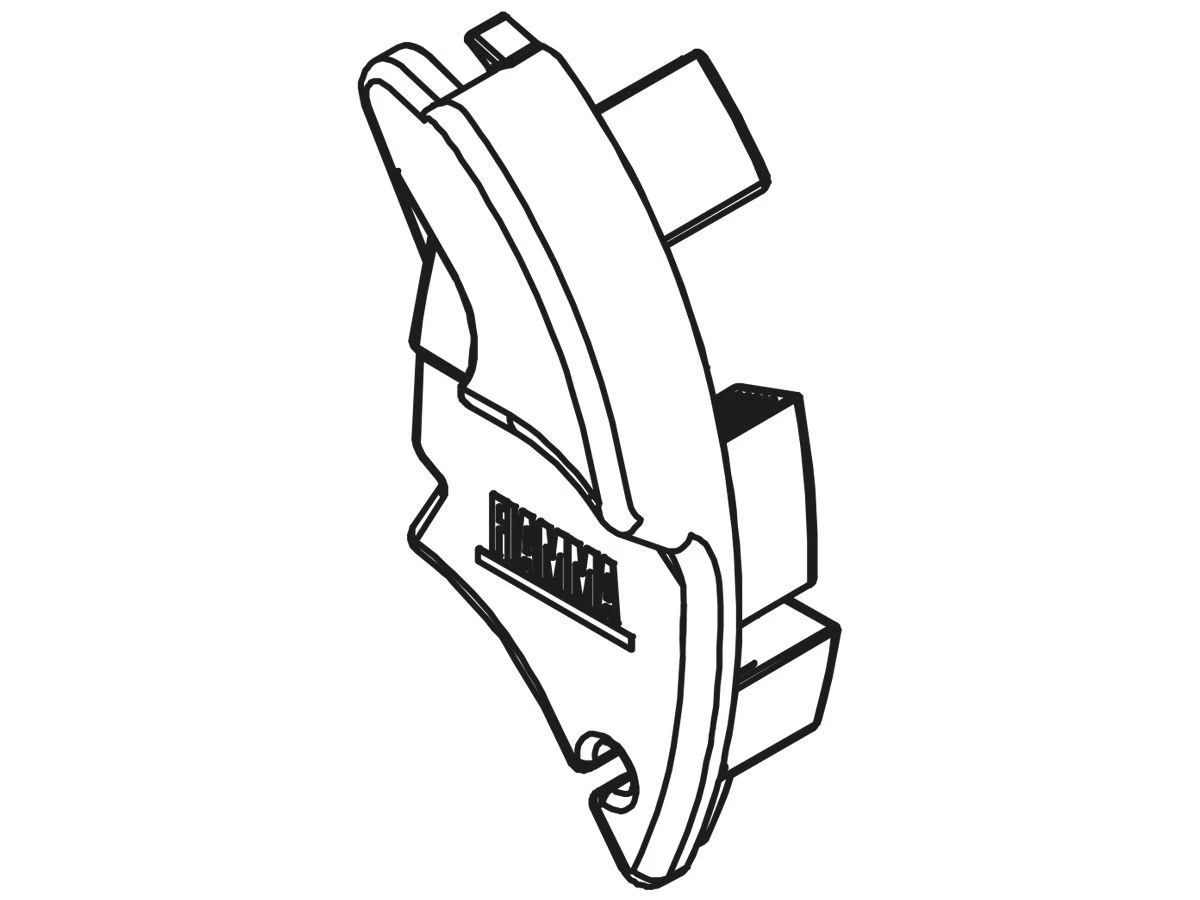 Fiamma Eindkap Voorlijst Links F65S 3 Fiamma Eindkap Voorlijst Links F65S