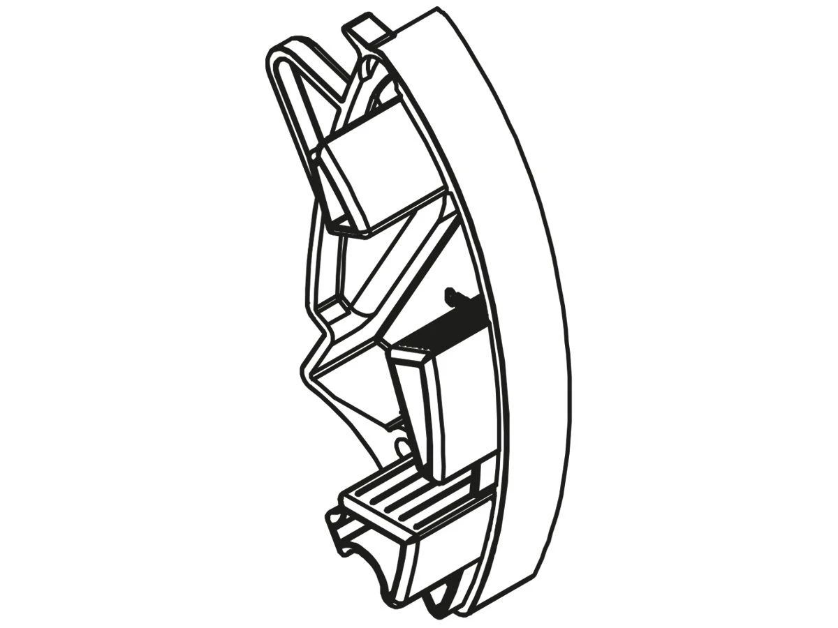Fiamma Eindkap Voorlijst Rechts F65S 3 Fiamma Eindkap Voorlijst Rechts F65S