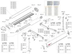 Fiamma Binnenkap Links F80S -Luifel Winkel fiamma f80s titanium spare parts 3 ecommerce 84d4 2