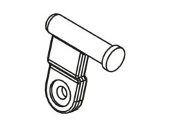 Fiamma Scharnierstuk Staander Aluminium Links F80S