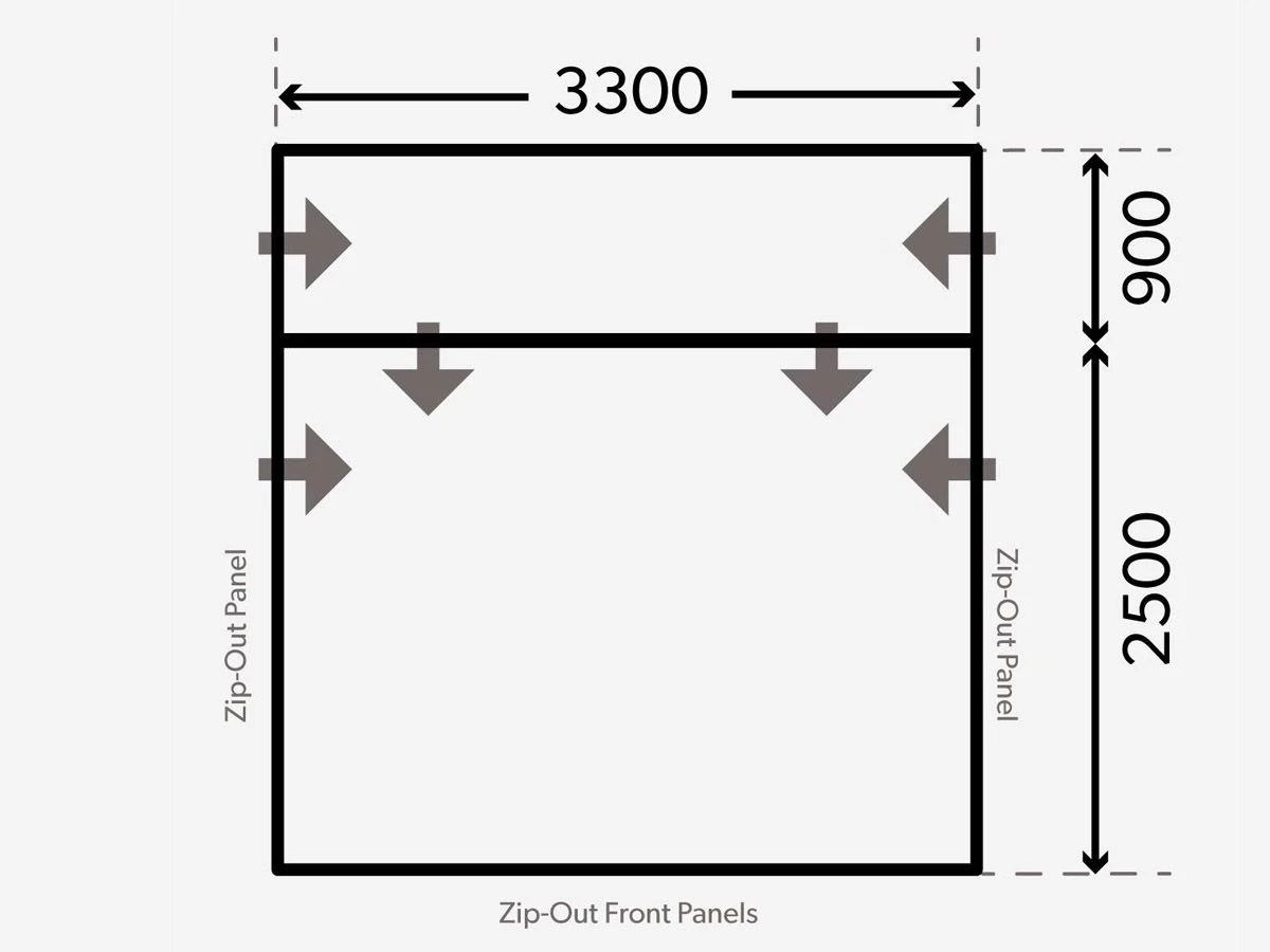 Dometic Rally Air All-Season 330 Drive-Away Campertent 9 Dometic Rally Air All-Season 330 Drive-Away Campertent - Afbeelding 7